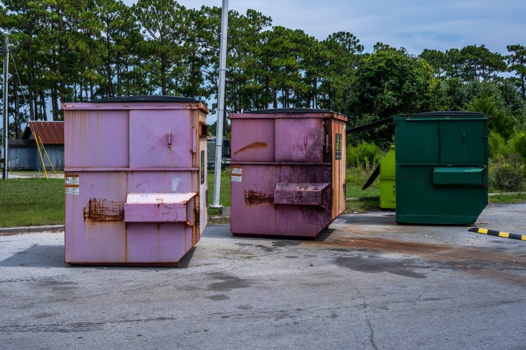 types of dumpsters for rent