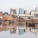 A view of the skyline in Wilmington, Delaware, opening our comprehensive guide to junk removal costs in Delaware.