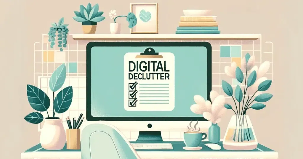 Digital declutter.