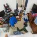 A cluttered room